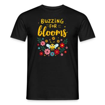 Bienenfreundlicher Gärtner, Bestäuber, Garten Und - Männer T-Shirt - Schwarz - Vorne - AI Model Male 178 light (178cm)