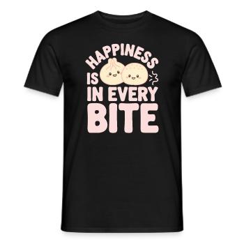 Dim-sum-liebhaber Chinesischer Küche Und Knödel - Männer T-Shirt - Schwarz - Vorne - AI Model Male 178 light (178cm)