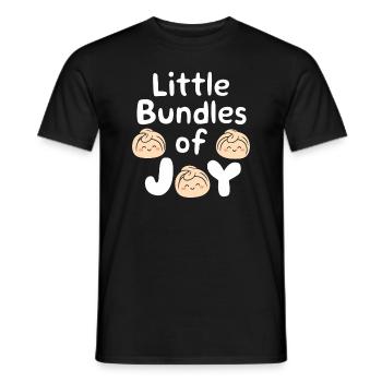 Les amateurs de dim-sum de la cuisine chinoise et des quenelles - T-shirt homme - noir - Devant - AI Model Male 178 light (178cm)