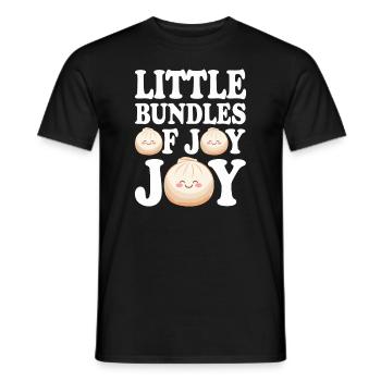 Dim-sum-liebhaber Chinesischer Küche Und Knödel - Männer T-Shirt - Schwarz - Vorne - AI Model Male 178 light (178cm)