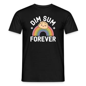 Dim-sum-liebhaber Chinesischer Küche Und Knödel - Männer T-Shirt - Schwarz - Vorne - AI Model Male 178 light (178cm)