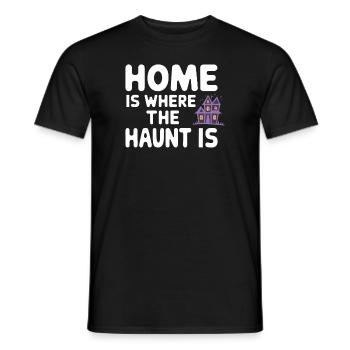 Cozy, Horror, Aesthetics, Spooky, Cozy - Men's T-Shirt - black - Front - AI Model Male 178 light (178cm)