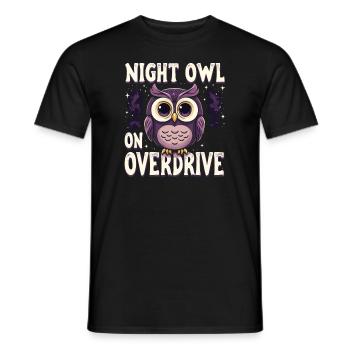 Funktioneller Sarkasmus-morgen Für Nachteulen - Männer T-Shirt - Schwarz - Vorne - AI Model Male 178 light (178cm)