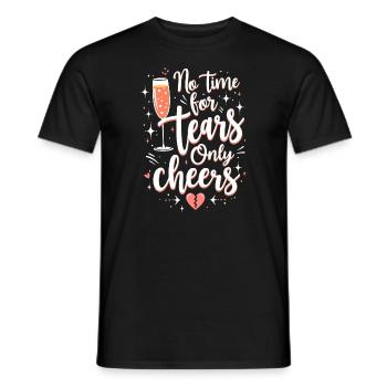 Autonomisation de la séparation, amour de soi, nouveaux départs - T-shirt homme - noir - Devant - AI Model Male 178 light (178cm)