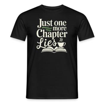 Buchhafter Humor, Witzige Lesezitate, Literarisch - Männer T-Shirt - Schwarz - Vorne - AI Model Male 178 light (178cm)