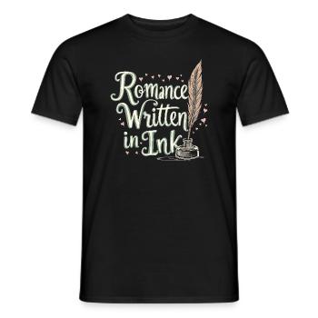 Romantische Nostalgie Vintage Romance Classic Love - Männer T-Shirt - Schwarz - Vorne - AI Model Male 178 light (178cm)