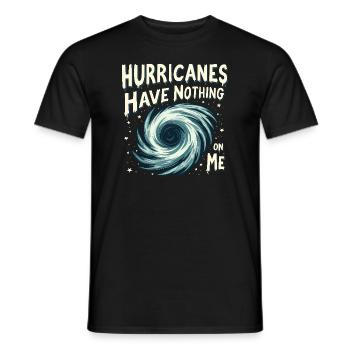 Skurrile Wettermuster, Skurrile Wolken, Lustig - Männer T-Shirt - Schwarz - Vorne - AI Model Male 178 light (178cm)
