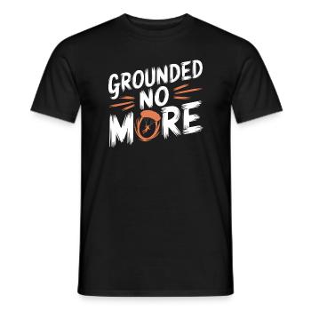 Parachutisme Débutants Aventure Nerfs - T-shirt homme - noir - Devant - AI Model Male 178 light (178cm)