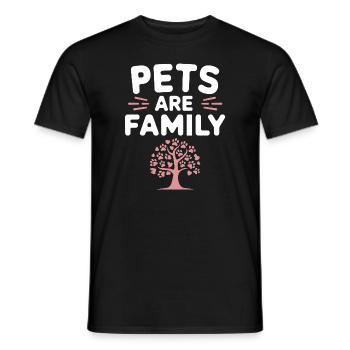 Freiwillige Tierrettung Animal Shelter Heroes - Men's T-Shirt - black - Front - AI Model Male 178 light (178cm)