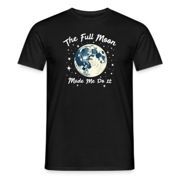 Je suis presque sûr que j’aurai un - T-shirt homme - noir - Devant - AI Model Male 178 light (178cm)
