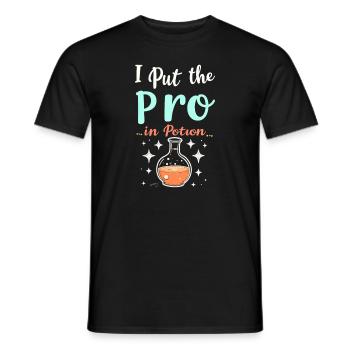 Je suis presque sûr que j’aurai un - T-shirt homme - noir - Devant - AI Model Male 178 light (178cm)