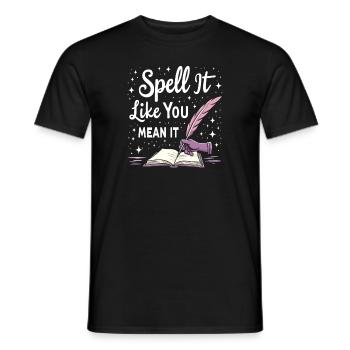 Je suis presque sûr que j’aurai un - T-shirt homme - noir - Devant - AI Model Male 178 light (178cm)