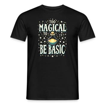 Je suis presque sûr que j’aurai un - T-shirt homme - noir - Devant - AI Model Male 178 light (178cm)