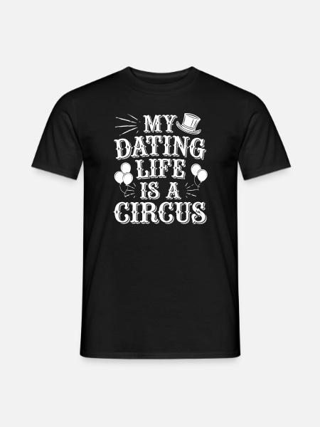 Dating Disaster Comedy Funny Fails - Men's T-Shirt - black