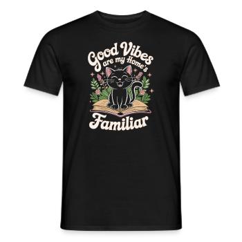 Witchy Home Decorators Mystical Interiors - Men's T-Shirt - black - Front - AI Model Male 178 light (178cm)
