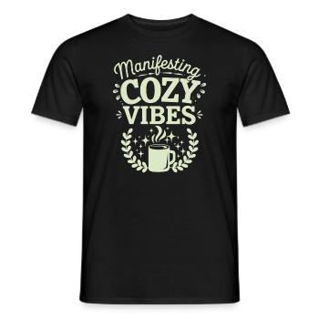 Witchy Home Decorators Mystical Interiors - Men's T-Shirt - black - Front - AI Model Male 178 light (178cm)