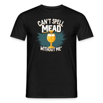 Met-liebhaber, Honigwein-enthusiasten, Craft-mead - Männer T-Shirt - Schwarz - Vorne - AI Model Male 178 light (178cm)