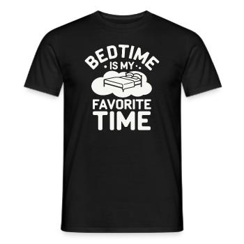 Adeptes de l’hygiène du sommeil, nuits reposantes, - T-shirt homme - noir - Devant - AI Model Male 178 light (178cm)
