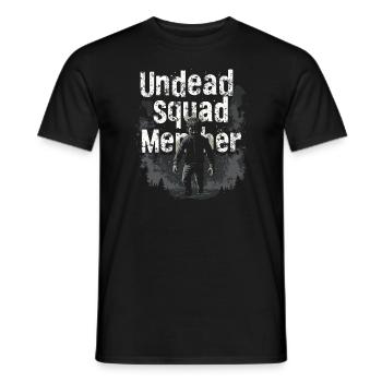 Zombie Apocalypse Humor Lustige Untote Zitate - Männer T-Shirt - Schwarz - Vorne - AI Model Male 178 light (178cm)