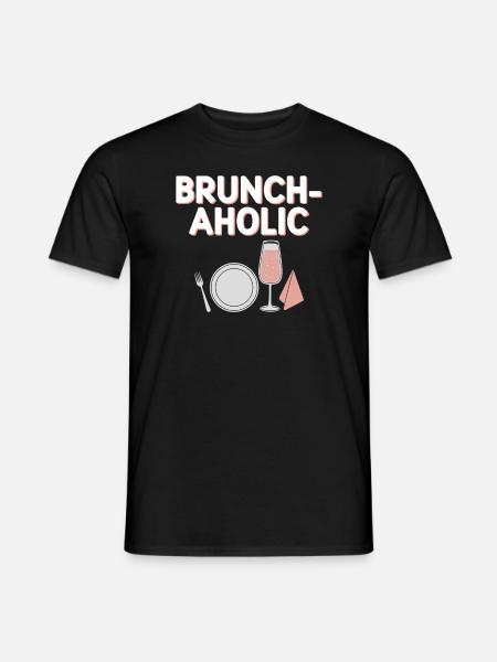 Brunch Culture Bottomless Mimosa Lovers - Men's T-Shirt - black