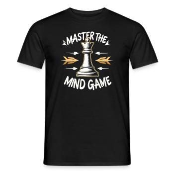 Échecs Tacticiens Stratégie Maîtres Tactique - T-shirt homme - noir - Devant - AI Model Male 178 light (178cm)