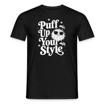 Kugelfisch-meereslebewesen-enthusiasten Quirky - Männer T-Shirt - Schwarz - Vorne - AI Model Male 178 light (178cm)