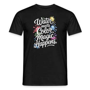 Creative Hobby For Beginners In The - Men's T-Shirt - black - Front - AI Model Male 178 light (178cm)