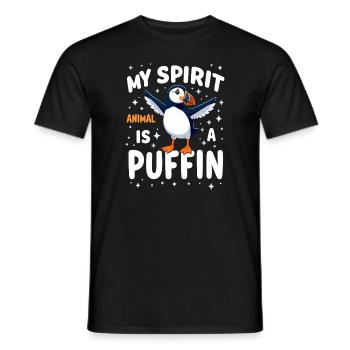 Birdwatcher Ornithology Vavian Enthusiast - Men's T-Shirt - black - Front - AI Model Male 178 light (178cm)