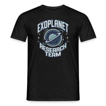 Astrobiologie Exploration spatiale Extraterrestre - T-shirt homme - noir - Devant - AI Model Male 178 light (178cm)