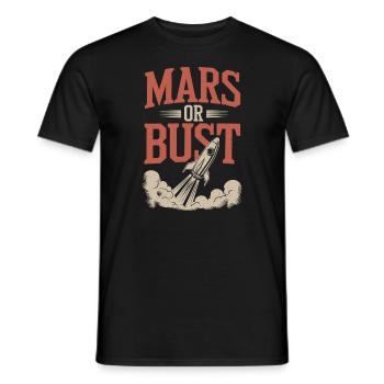 Astrobiology Space Exploration Extraterrestrial - Männer T-Shirt - Schwarz - Vorne - AI Model Male 178 light (178cm)