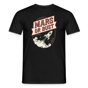 Astrobiologie Exploration spatiale Extraterrestre - T-shirt homme - noir - Devant - AI Model Male 178 light (178cm)