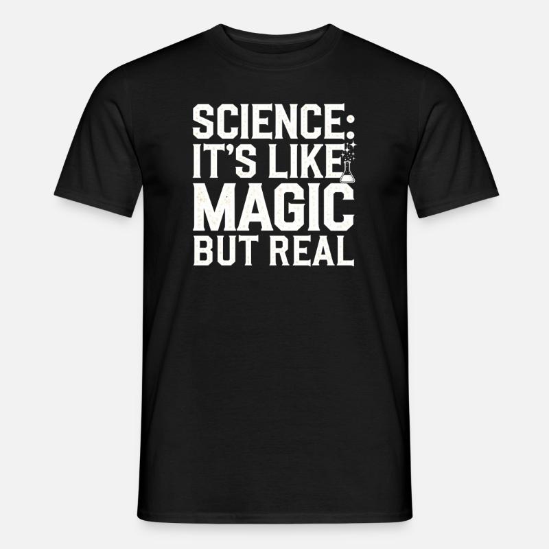 Microscope Enthusiast Lab Technician Science - Men's T-Shirt - black
