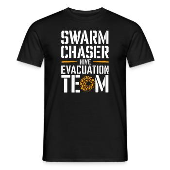 Bienenentfernungsspezialist Live Swarm Rescue - Männer T-Shirt - Schwarz - Vorne - AI Model Male 178 light (178cm)