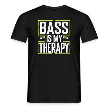 Music Produzent 808 Bass Hip-hop Beatmaker - Männer T-Shirt - Schwarz - Vorne - AI Model Male 178 light (178cm)