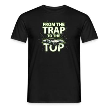 Music Produzent 808 Bass Hip-hop Beatmaker - Männer T-Shirt - Schwarz - Vorne - AI Model Male 178 light (178cm)