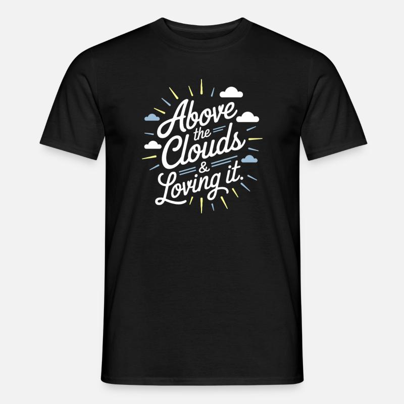 Flugbegleiterin Der Luftfahrtprofi Cabin Crew - Männer T-Shirt - Schwarz