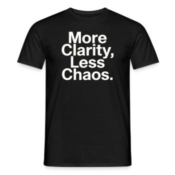 Sober Living Recovery Lifestyle Alcohol-free - Men's T-Shirt - black - Front - AI Model Male 178 light (178cm)