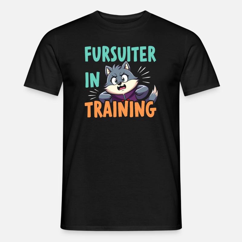 Pursuiting Purry Fandom Kostüm Performance - Männer T-Shirt - Schwarz