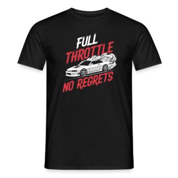 Car drift racing, racing car motorsport drift - Men's T-Shirt - black - Front - AI Model Male 178 light (178cm)