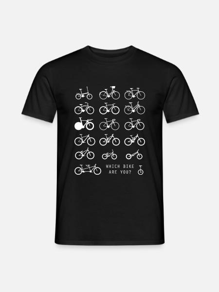 Which bike are you? - Men's T-Shirt - black