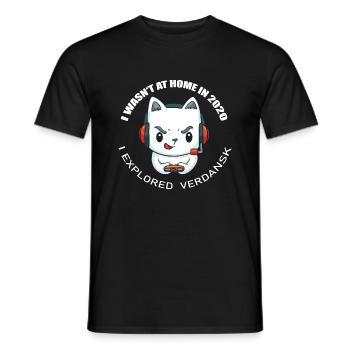 CoD Gamer Chat 2020 - T-shirt homme - noir - Devant - AI Model Male 178 light (178cm)