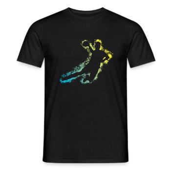 Handball Frauen Handballspieler Handballerin - Männer T-Shirt - Schwarz - Vorne - AI Model Male 178 light (178cm)