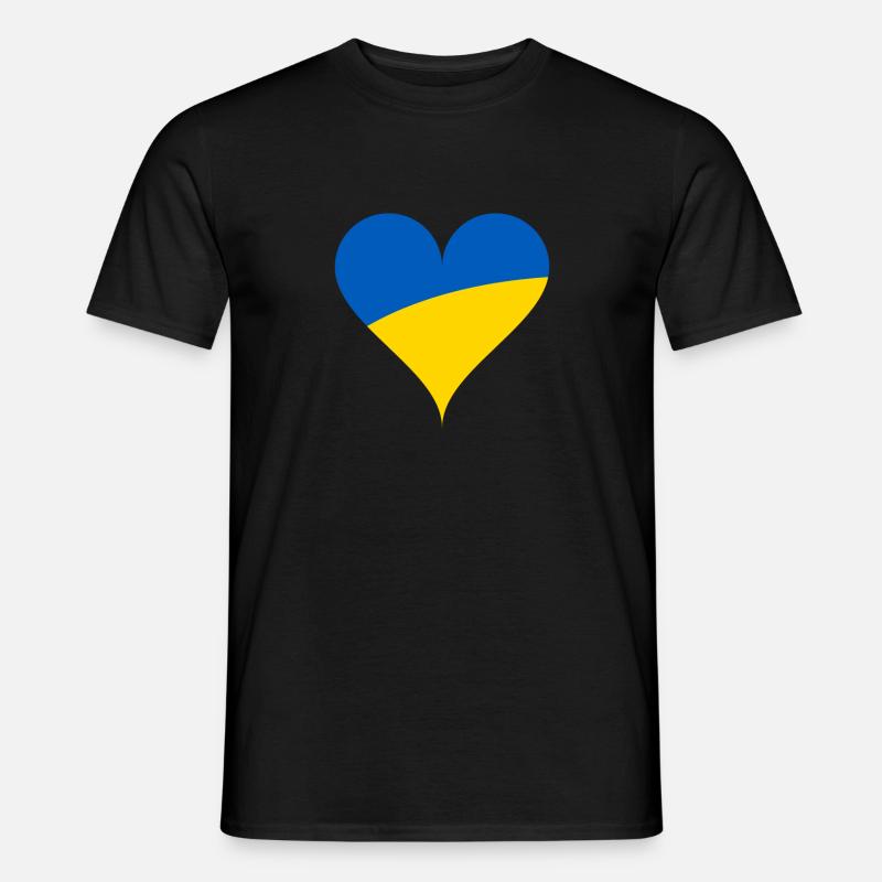 ukraine - Männer T-Shirt - Schwarz