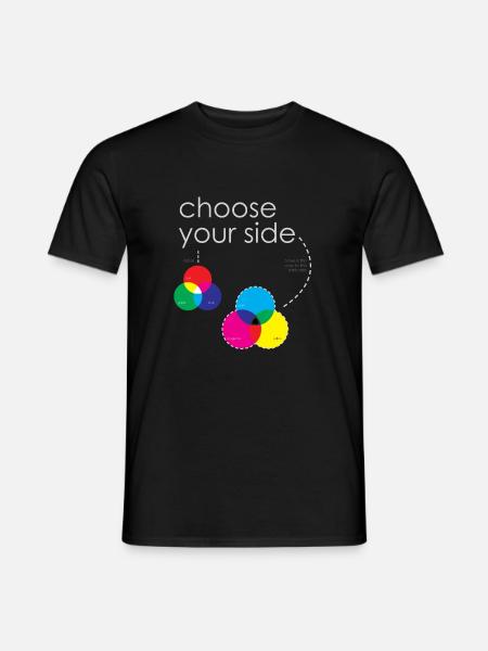 Farbsysteme - Männer T-Shirt - Schwarz