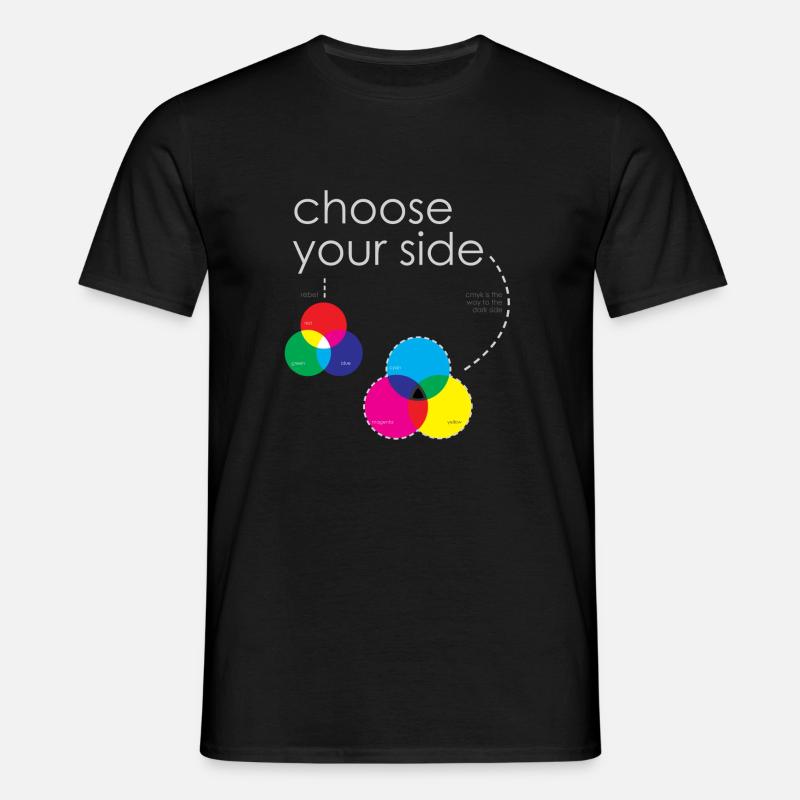 Farbsysteme - Männer T-Shirt - Schwarz
