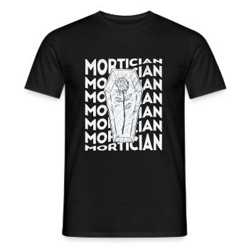 Undertaker Funeral - Men's T-Shirt - black - Front - AI Model Male 178 light (178cm)