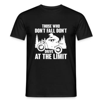 Motocross Dirt Bike - T-shirt homme - noir - Devant - AI Model Male 178 light (178cm)