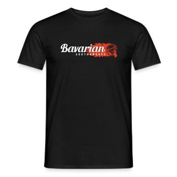 Bavarian Southkrautz Biker - Männer T-Shirt - Schwarz - Vorne - AI Model Male 178 light (178cm)