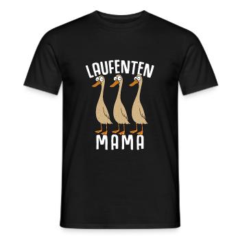 Canard Gardien de canard Éleveur de canards Éleveur de canards - T-shirt homme - noir - Devant - AI Model Male 178 light (178cm)