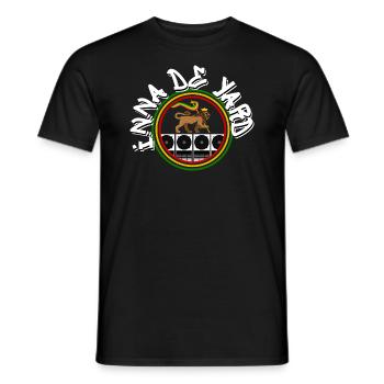 Reggae Soundsystem Lion - Männer T-Shirt - Schwarz - Vorne - AI Model Male 178 light (178cm)